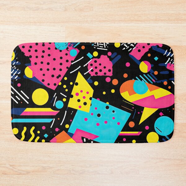Item preview, Funky 80s and 90s Nostalgia Pop Pattern designed and sold by AeonAcademy.