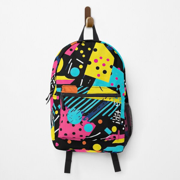Item preview, Funky 80s and 90s Nostalgia Pop Pattern designed and sold by AeonAcademy.