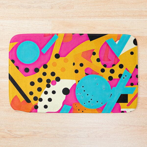 Item preview, Funky 80s and 90s Nostalgia Pop Pattern designed and sold by AeonAcademy.