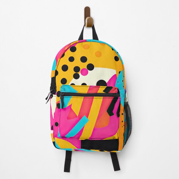 Item preview, Funky 80s and 90s Nostalgia Pop Pattern designed and sold by AeonAcademy.