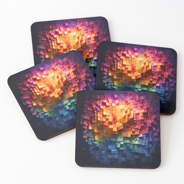 Item preview, 3d block abstract designed and sold by LazyLifestyle.