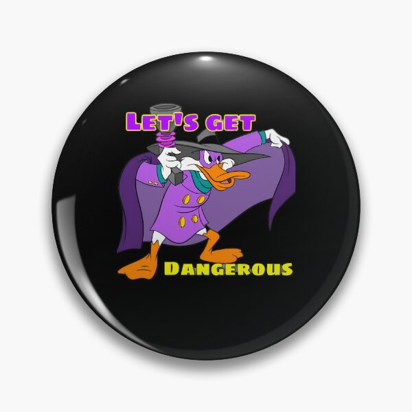 Item preview, Duck Darkwing lets get dangerous - cartoon designed and sold by LCHStyle.