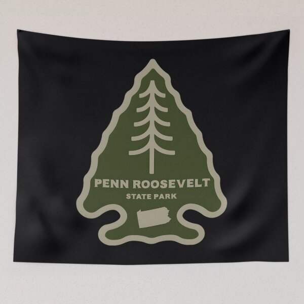 Item preview, Penn Roosevelt State Park Pennsylvania PA Rustic Arrowhead with a Tree 	 		 designed and sold by qdpjaaab29.