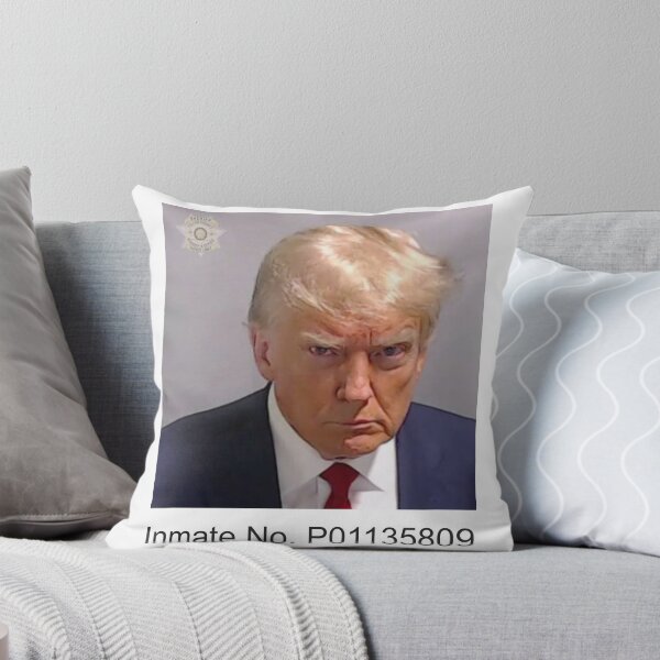 Item preview, Trump Mugshot Inmate Number Meme designed and sold by Parker Stewart.