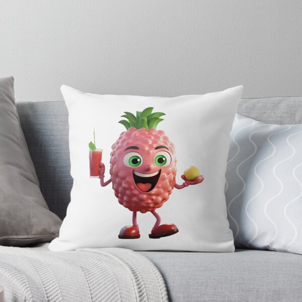 Item preview, Fruit smoothie – Mascotte who’s shaking a smoothie, 3D cartoon designed and sold by JansenGS.