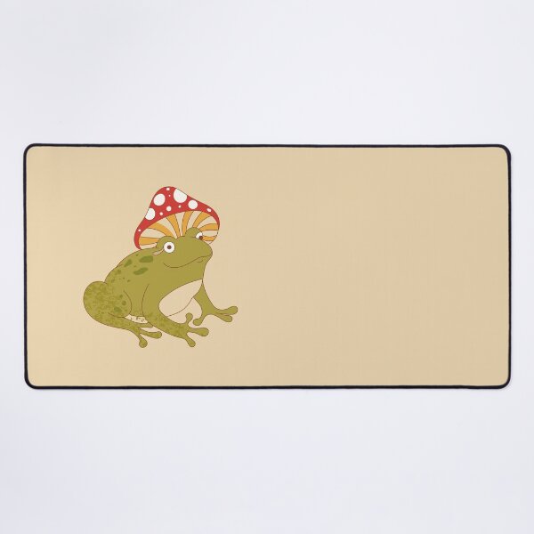 Item preview, Frog with mushroom. Cute toad. designed and sold by CoCoArt-Ua.