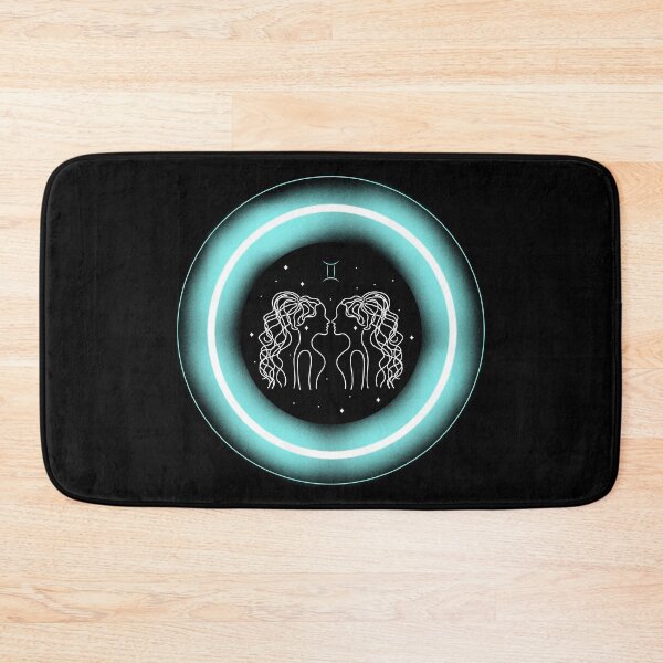 Item preview, Gemini Air Sign Neon Circle designed and sold by MysticZodiac.