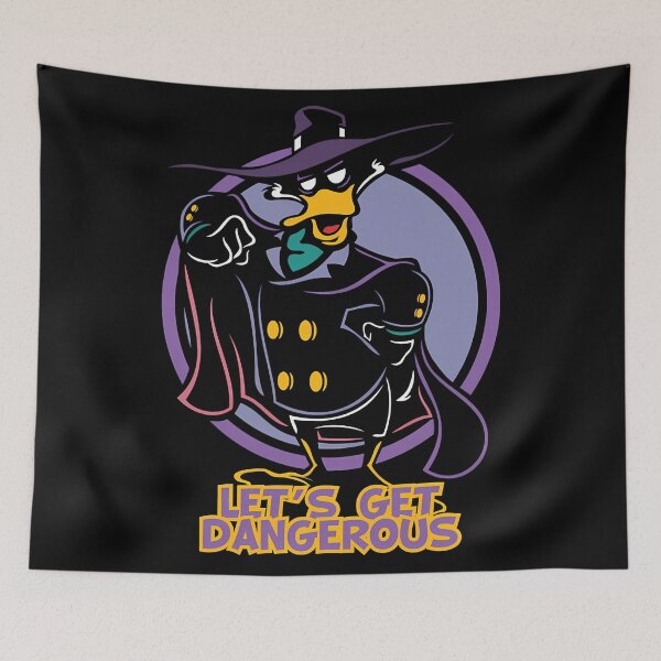 Item preview, Duck Darkwing Lets Get Dangerous Catoon designed and sold by LCHStyle.