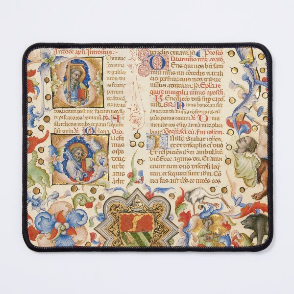 Item preview, Medieval illuminated manuscript. medieval miniature designed and sold by likiska.