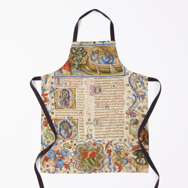 Item preview, Medieval illuminated manuscript. medieval miniature designed and sold by likiska.