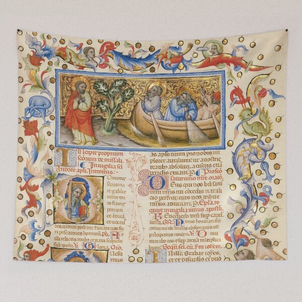 Item preview, Medieval illuminated manuscript. medieval miniature designed and sold by likiska.