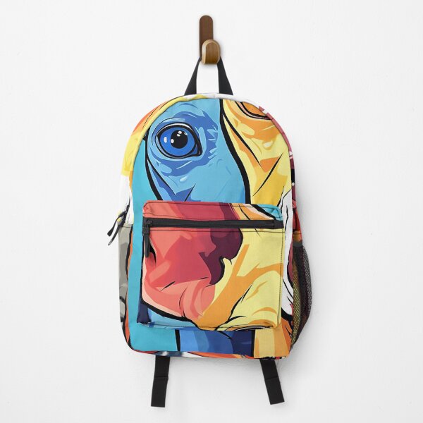 Item preview, Same cartoon dog drawn in different art styles designed and sold by WallWhimsyWorks.