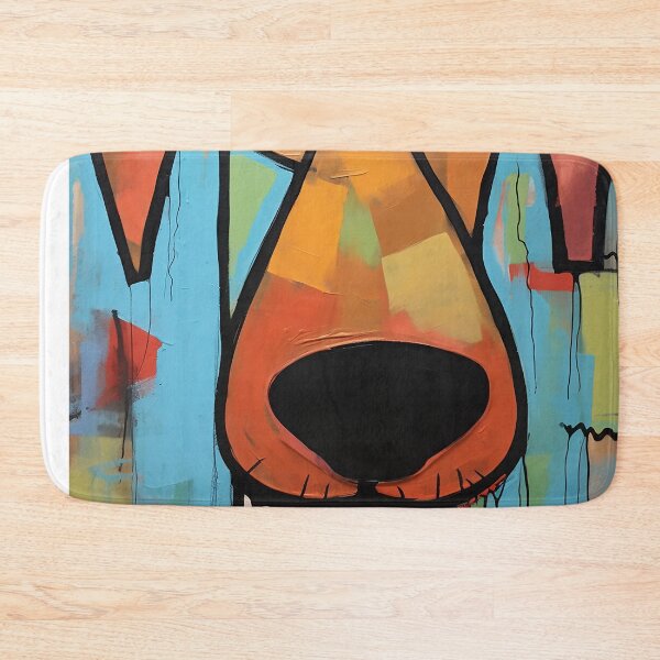 Item preview, Cute brown dog painting designed and sold by WallWhimsyWorks.