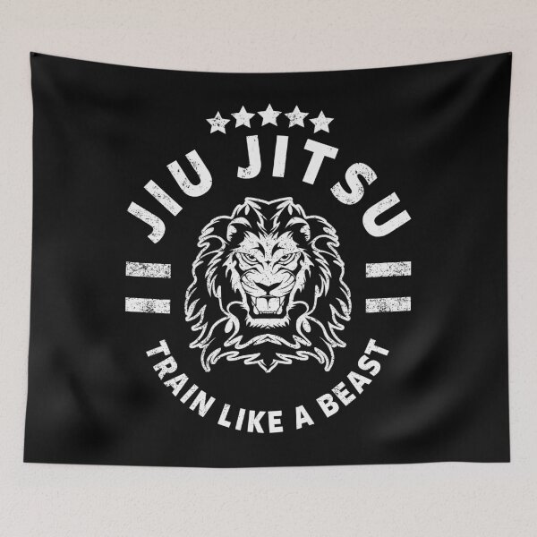 Item preview, JIU JITSU - TRAIN LIKE A BEAST designed and sold by ShirtWreck.