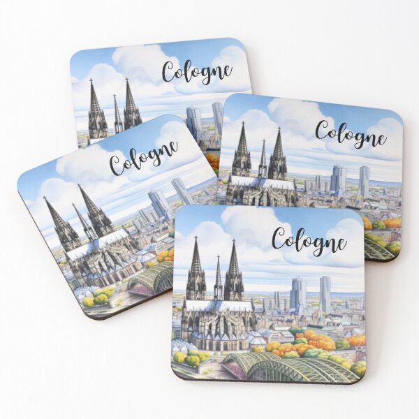 Item preview, A view of the city of Cologne Germany designed and sold by Sixcom.