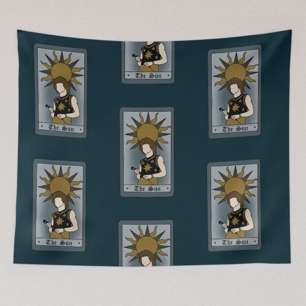 Item preview, Greta VGreta Van Fleet THE SUN Tarot card Sticker designed and sold by alltheprintsg.