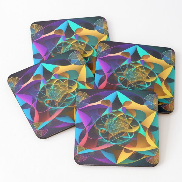 Item preview, The Dance of Shapes and Numbers designed and sold by nynok.