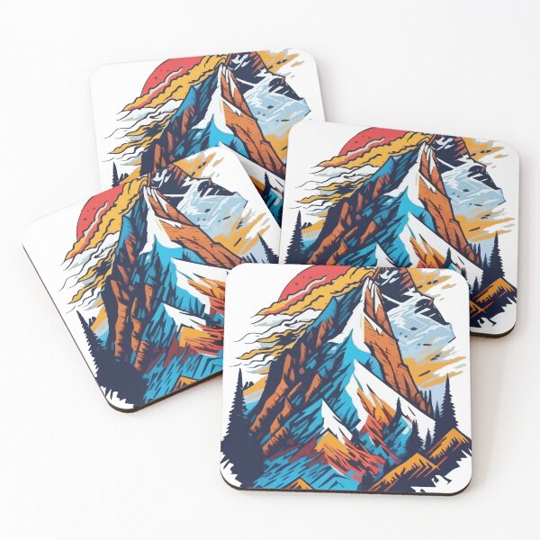Item preview, Mountains and forest designed and sold by Suuriel.