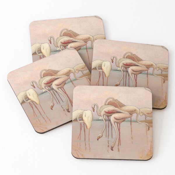 Artikelvorschau, Sydney Long. Flamingos entworfen und verkauft von likiska.