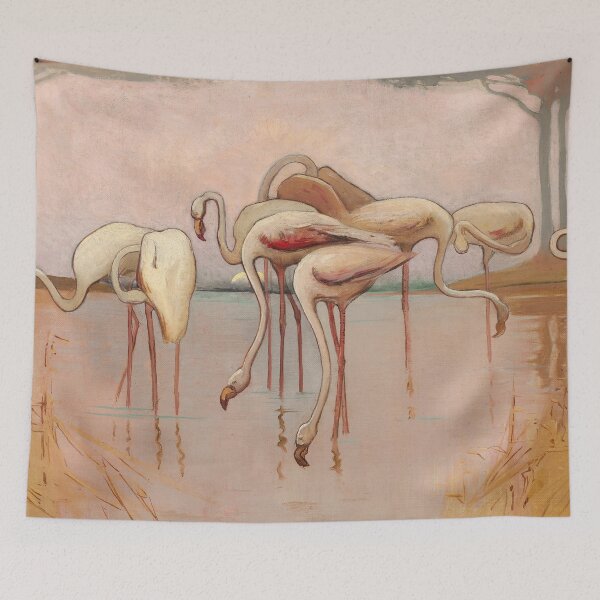 Artikelvorschau, Sydney Long. Flamingos entworfen und verkauft von likiska.