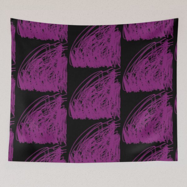 Item preview, Abstract lilac drawing, decoration designed and sold by MsRedFox.