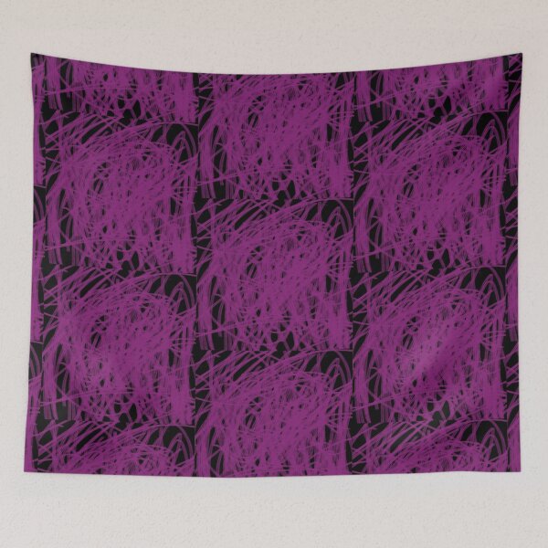Item preview, Abstract lilac drawing, decoration designed and sold by MsRedFox.