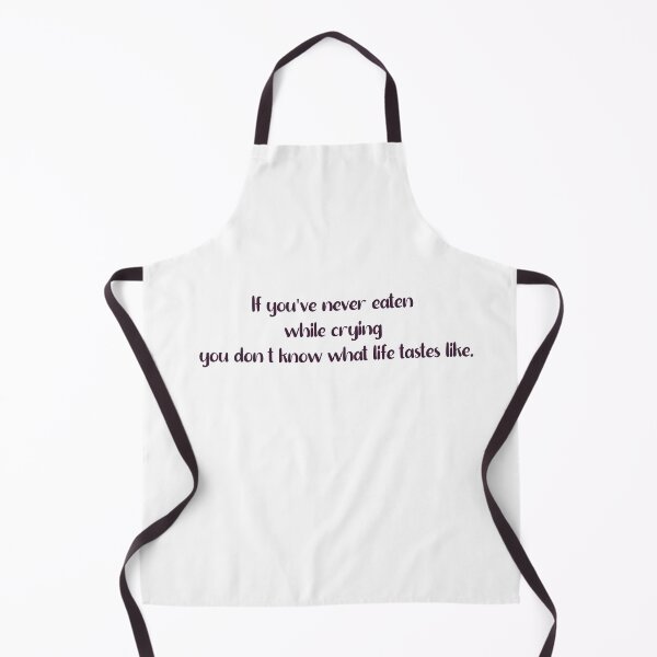 Item preview, Goethe's Taste of Life Quote Design designed and sold by wordartistry.