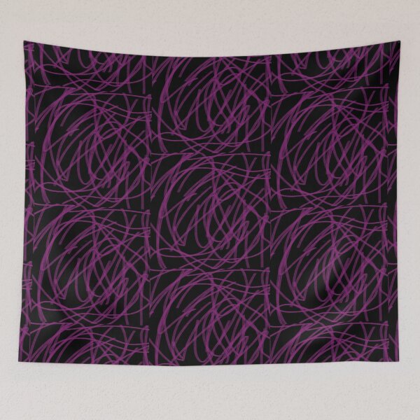 Item preview, Abstract lilac drawing, decoration designed and sold by MsRedFox.