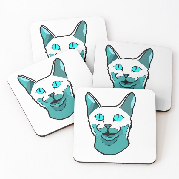 Item preview, Arctic Cat Design White and Blue designed and sold by Animo Pack.