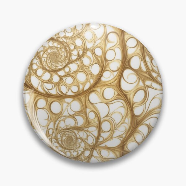Item preview, Golden Fibonacci spiral pattern designed and sold by CoolPixels.