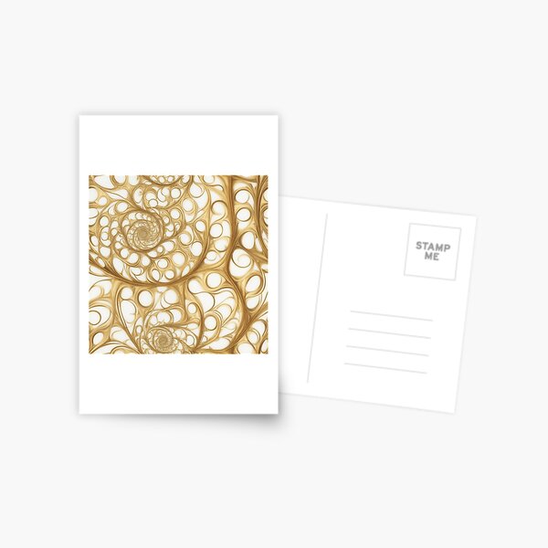 Item preview, Golden Fibonacci spiral pattern designed and sold by CoolPixels.
