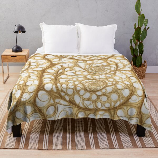 Item preview, Golden Fibonacci spiral pattern designed and sold by CoolPixels.