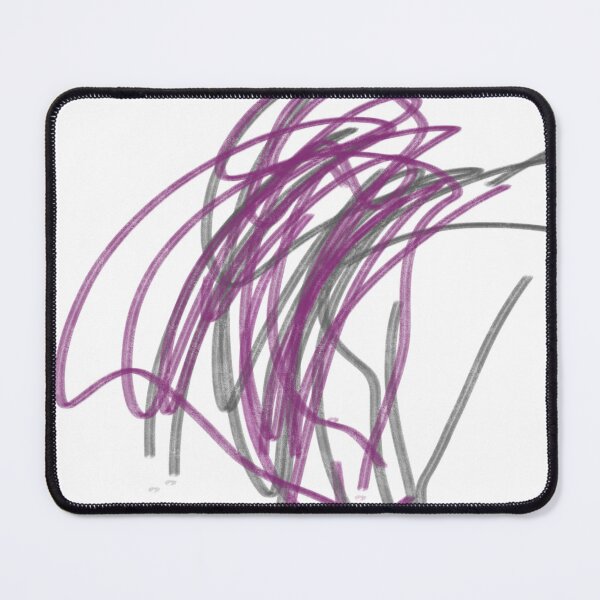 Item preview, Abstract purple lines painting- calming designed and sold by MsRedFox.