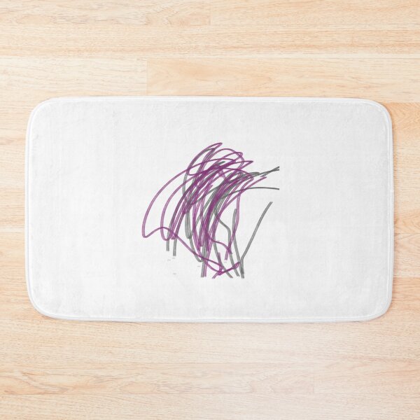 Item preview, Abstract purple lines painting- calming designed and sold by MsRedFox.