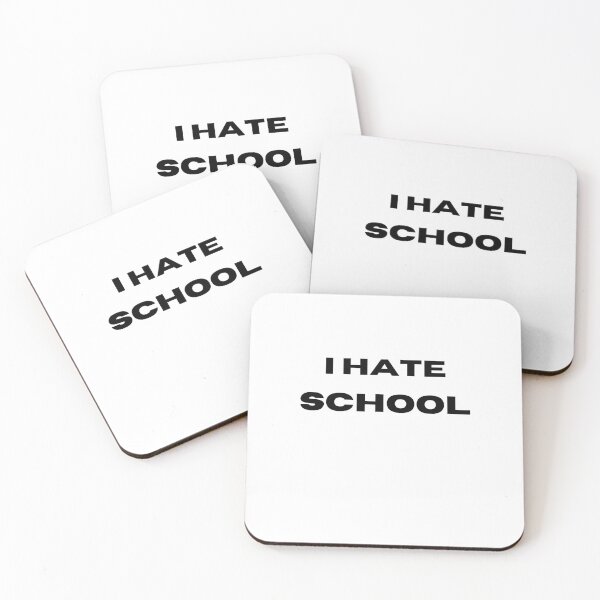 Item preview, I Hate School  designed and sold by Lab4YourStyle.