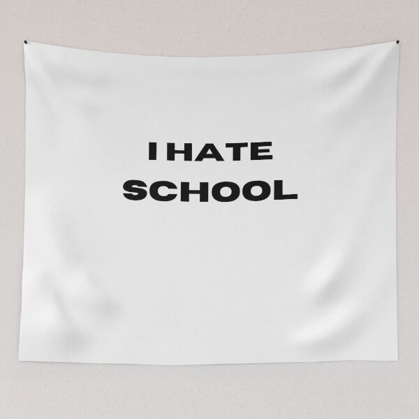 Item preview, I Hate School  designed and sold by Lab4YourStyle.