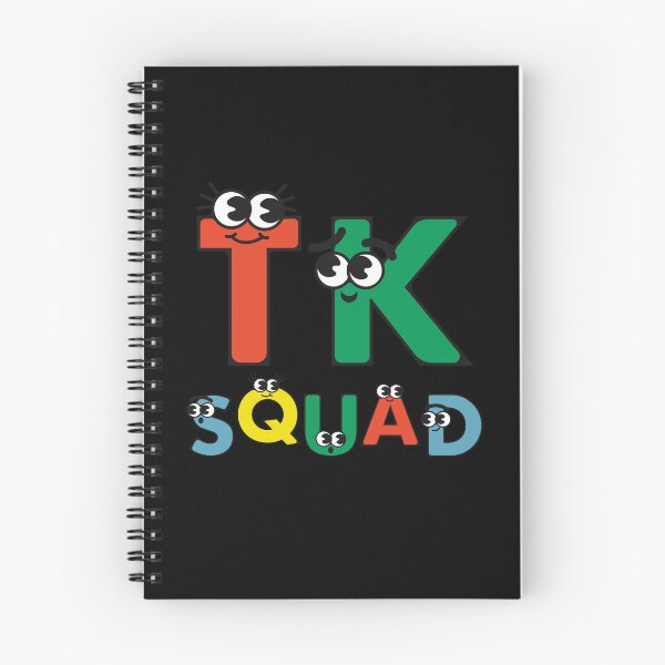 Aperçu de l'œuvre Correspondance d'enseignants de maternelle de transition Cute TK Squad créée et vendue par Moremonclub.