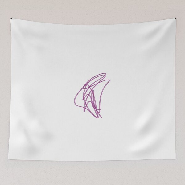 Item preview, Abstract purple lines painting- calming designed and sold by MsRedFox.