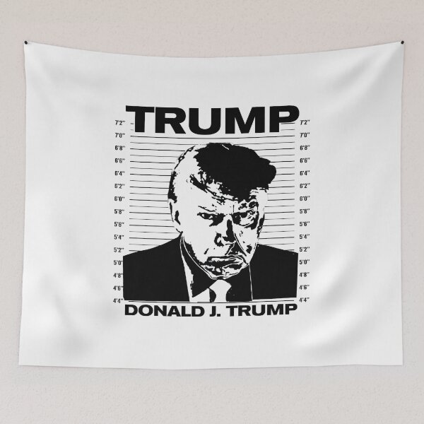 Item preview, Donald Trump Mugshot designed and sold by DesignMonster.