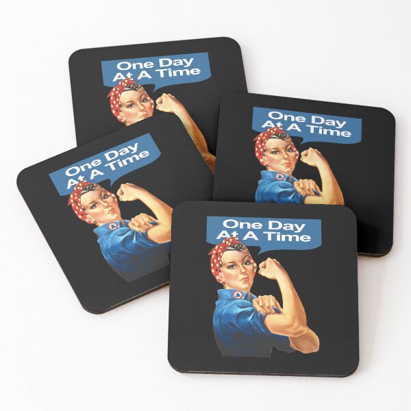 Artikelvorschau, Ein Tag nach dem anderen, Aa Sober Sunrise Tee, Rosie The Riveter Tony Rubino, transparent entworfen und verkauft von eivilbwedo98.
