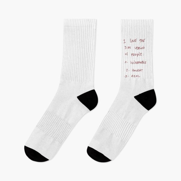 Item preview, I Love The 3 Am Version Of People: 1 -Vulnerable 2 -Honest 3 -Real designed and sold by DreamersSoul.