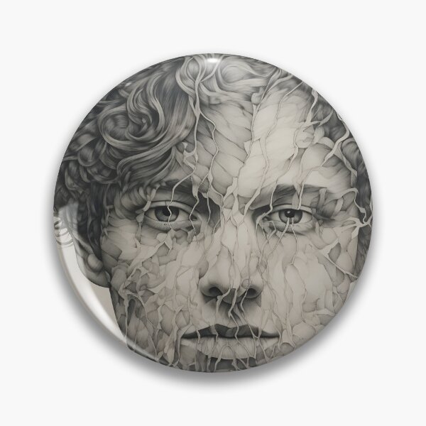 Item preview, Abstract Line Drawing of a Man designed and sold by dcrc.