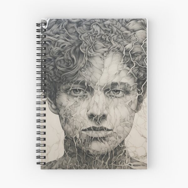Item preview, Abstract Line Drawing of a Man designed and sold by dcrc.