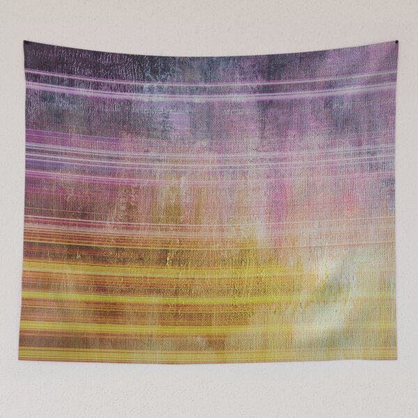 Item preview, ABSTRACT Art textured blends of Gold, Pink & Purple designed and sold by vickylewisphoto.