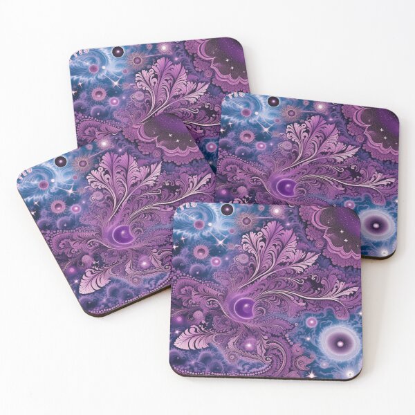 Item preview, Other Worldly Designs- nebulas, stars, galaxies, planets with feathers  designed and sold by BirdsnStuff.
