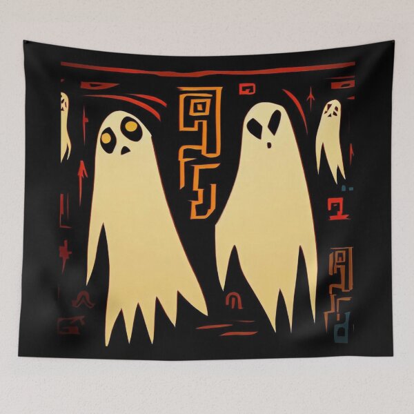 Item preview, Fantasy Egyptian Ghosts Halloween 2 designed and sold by CrankyOldDude.