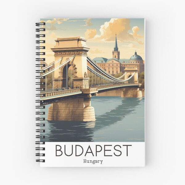 Item preview, A Vintage Travel Illustration of Budapest - Hungary designed and sold by GoodOldVintage.