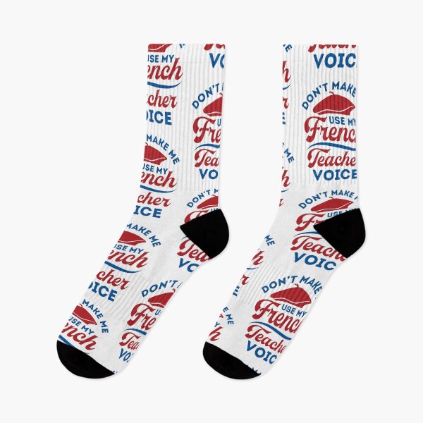 Item preview, Don't Make Me Use My French Teacher Voice designed and sold by jaygo.