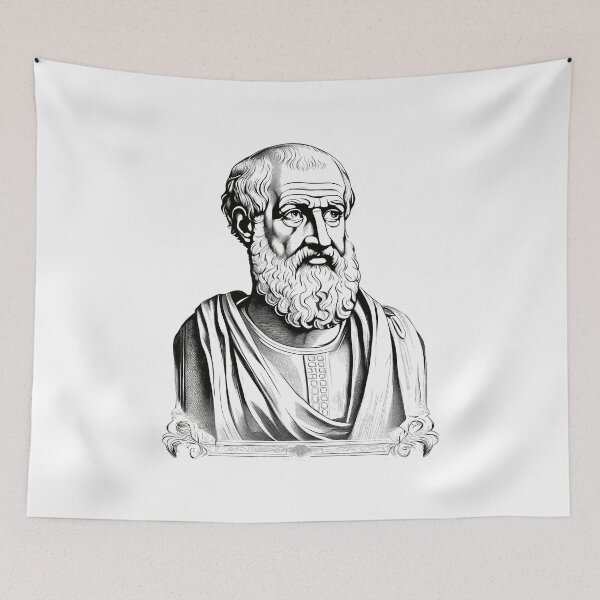 Item preview, Portrait of Aristotle  designed and sold by NTGUILTY.