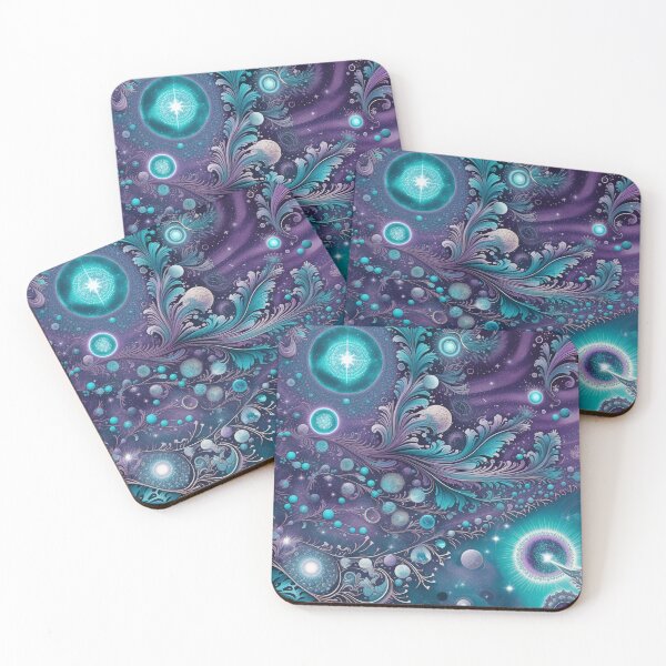 Item preview, Other Worldly Designs- nebulas, stars, galaxies, planets with feathers  designed and sold by BirdsnStuff.